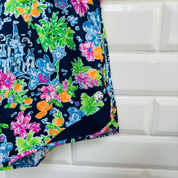 NWT XS Disney X Lilly Pulitzer Ocean Trail Short, Lilly Loves Disney - Picture 4 of 8